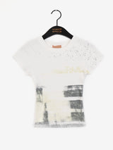 Varf printed slim fit short sleeve T-shirt