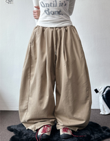 トリーティーマルチストリングコットンロングパンツ5カラー