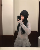ニットカンカンワンピース