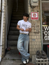 アウトオブオフィスクロップTシャツ