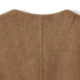 Paul No Collar Wool Jacket