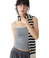 Flo Lace Cap-Sleeve Tank Top