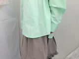 light cotton oversized shirt