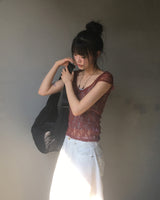 Rion Pleated Large Crossbody Bag