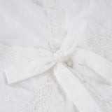 Rina Eyelet Ribbon Blouse