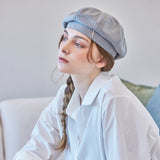 VA Cubic Stud Octagon Beret  / Gray