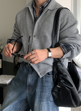 グラスクラシックニジュカラカーディガン