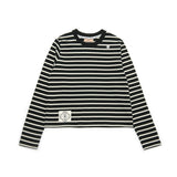 [LINE] Long Sleeve Stripe T-shirt (2c)