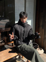 Winter Glove-Hood Puffer Jacket (3 Colors)