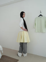 COMFY 3/4 SLEEVE T (WHITE)