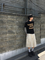 スウィート セミクロップ ショートスリーブ Tシャツ 6C