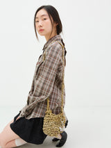 Neucha Wave Shirt Tabac Check