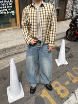 No.1687 B regular check SHIRT (3color)