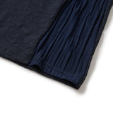 Crease half T-shirts / Navy