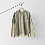 ガズ ヴィンテージ レイヤード ロングスリーブ Tシャツ