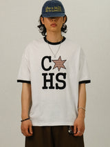 LEパッチ クロップ スター 1/2 T