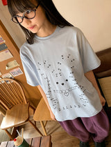 Tike Rabbit Overfit Short Sleeve Tee