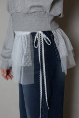 MID DOT LAYERED SKIRT