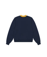 Double Rib Sweatshirt - Dall Sheep _ NAVY