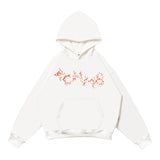 Boxy Hoodie Chambredelavain - Swallow Pills Broken White