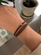 Bead Milano Leather Bracelet