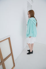 ピンタックストッパーコットンハーフパンツ(2colors)
