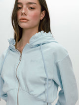 BAKE HOODIE ZIP-UP / SKYBLUE