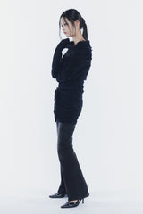 MISTY LOOSE DRESS black