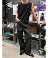 [S/S] クロシェットニットスリーブレス(2color)
