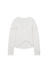 RS ラウンドロングスリーブT アイボリー