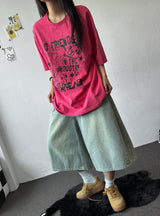 If Side Pintuck Denim Bermuda Shorts 3color