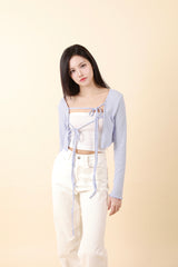 シンプルチューブトップ White