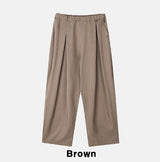 Sense Summer Banding Wide Slacks