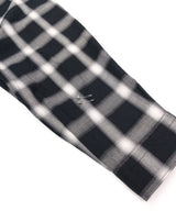 BBDアンクサイエティマルチパッチチェックシャツ(Black)