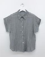 Dolman check shirt (4color)