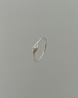 Float pearl ring (silver) *1PCS
