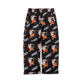 ALL OVER TIGER RABBIT WIDE TRACK PANTS