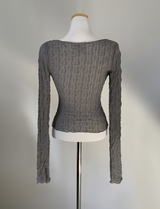 Neroni Hook Cardigan (light gray)