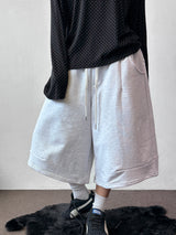 Value Keyring Circle Pintuck Bermuda Shorts 4 color