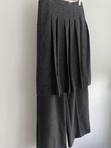 レインドットスカートパンツ