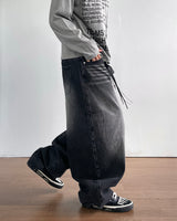Dust Washed Denim Pants