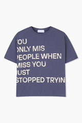 Only Print Crop T-shirt