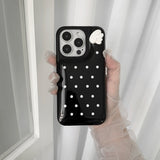 [MADE] black wings dots case