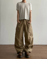 ソフクロップワッフル半袖Tシャツ