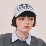 SQ Letter Ball Cap_Washing Blue