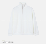 Hendes Daily Ribbed Semi-Zip Up Knit
