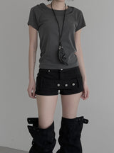 Bint Pigment Layered Hoodie
