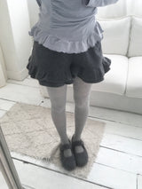 フリースフリルショーツ