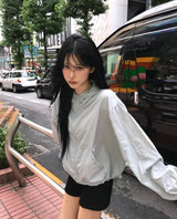 サマー トランスルーセント ウィンドブレーカー