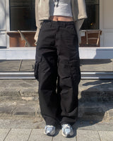 Snap big cargo pants